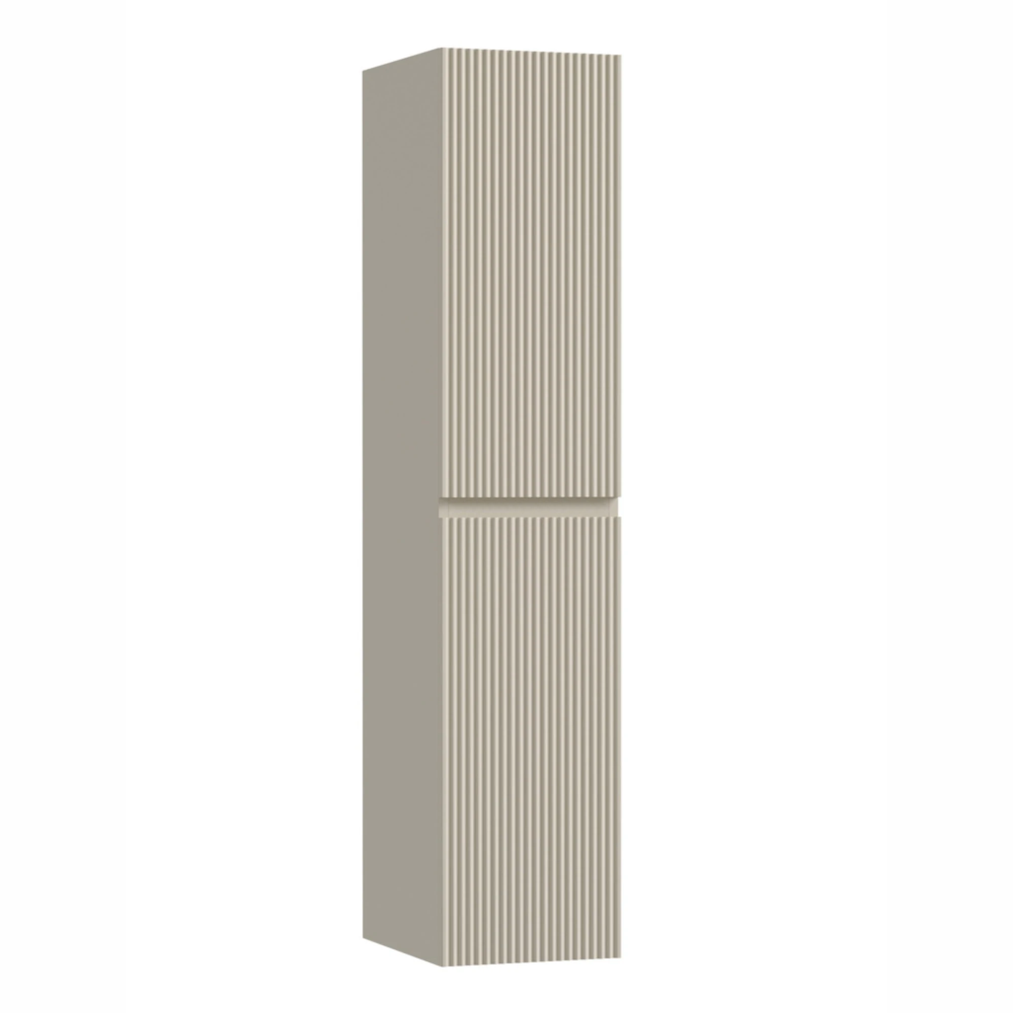 Шкаф-пенал Sancos Сноб Р / Snob R 35x35x165 подвесной, бежевый матовый / beige soft — МЕБ008811 — фото 1