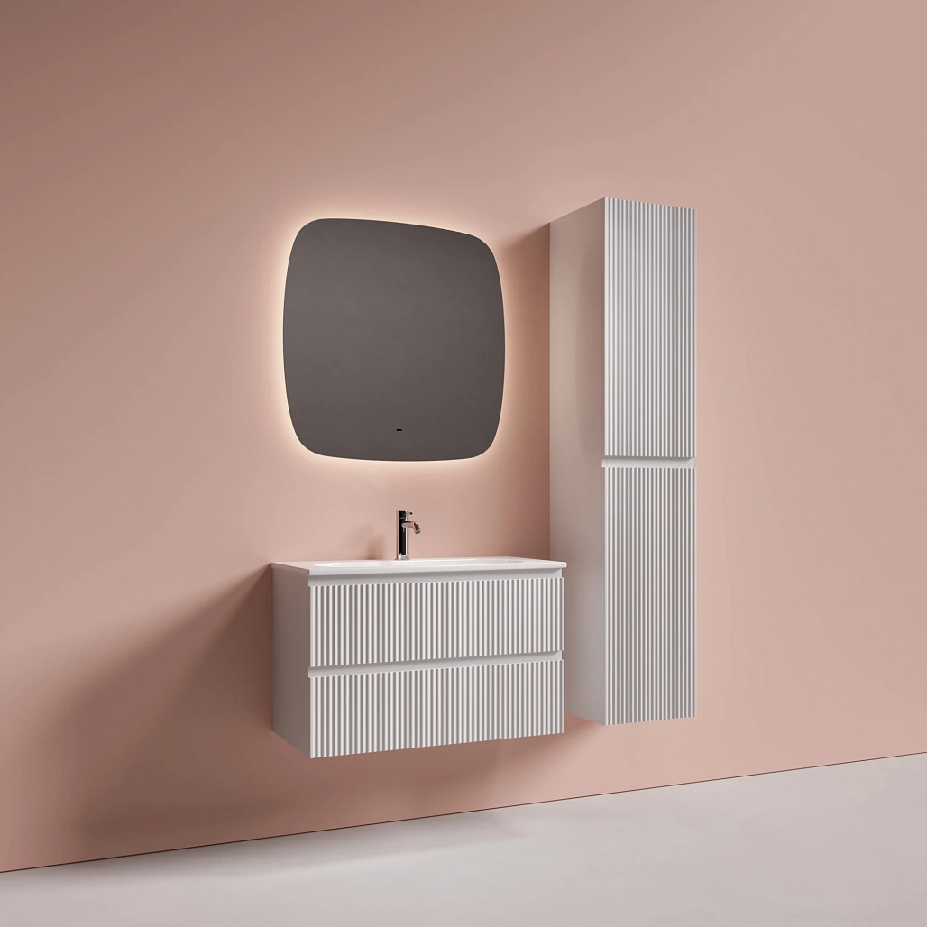 Раковина накладная Ceramicanova Калиста / Calista 81x39,5x12 без перелива, с отверстием под смеситель, прямоугольная, белый — РАК010014 — фото 8