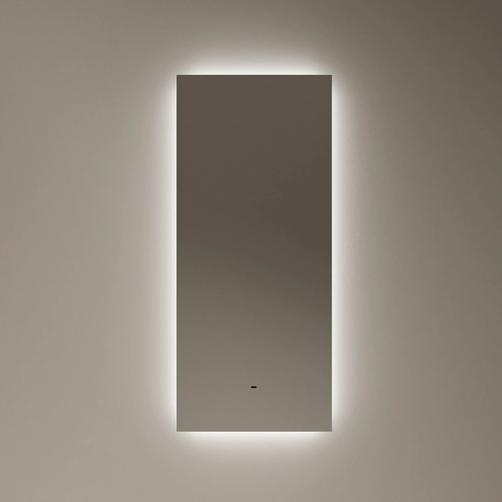 Зеркало Sancos Поле 2.0 / Square 2.0 35x80 светодиодная подсветка 2700K/4000K/5000K, управление взмахом руки, диммируемая регулировка подсветки — ЗЕР010401 — фото 11