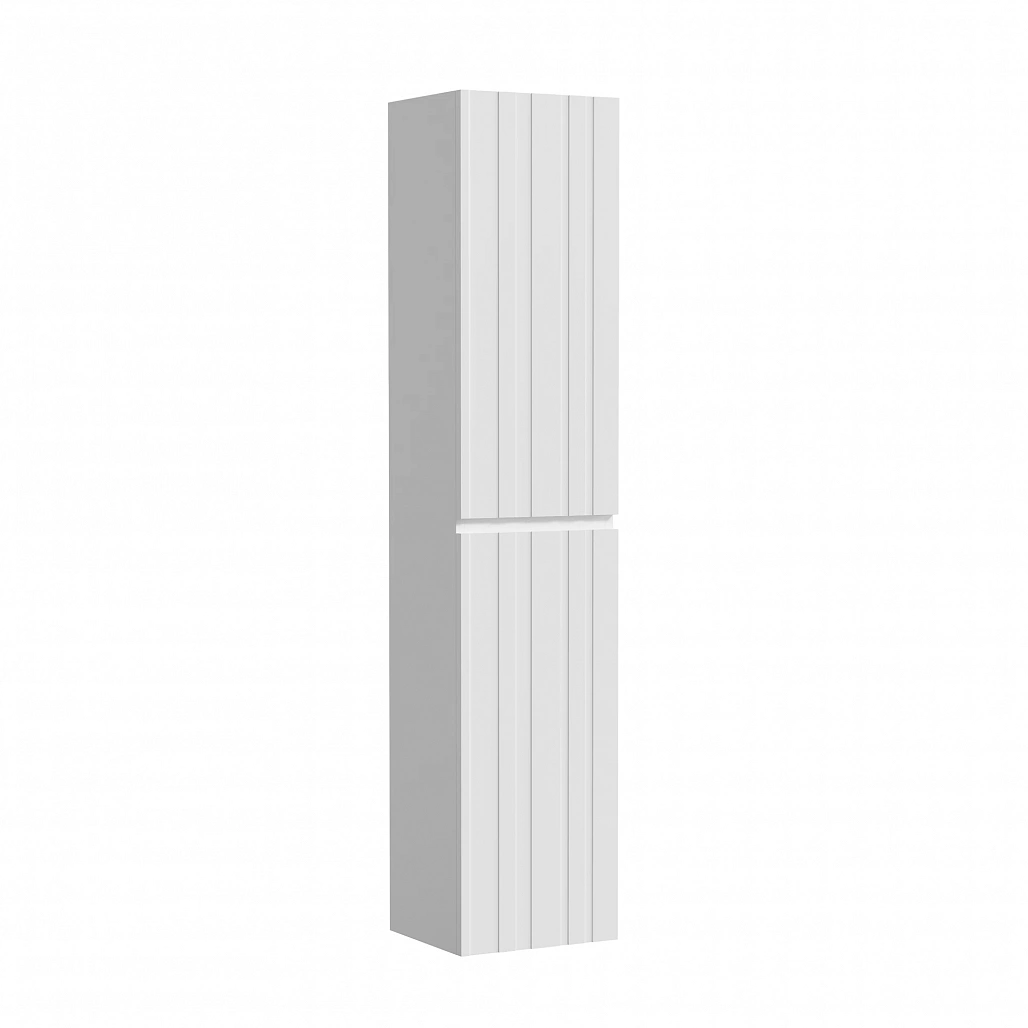 Шкаф-пенал Sancos Ламель / Lamel 35x35x165 подвесной, белый матовый / bianco — МЕБ008793 — фото 1