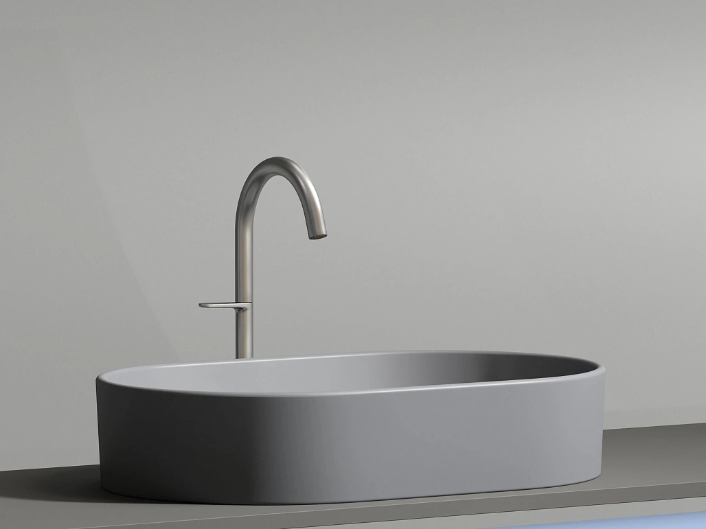 Раковина накладная Ceramicanova Элемент / Element 60,8x38,5x12,2 без перелива, овальная, антрацит матовый — РАК010107 — фото 6