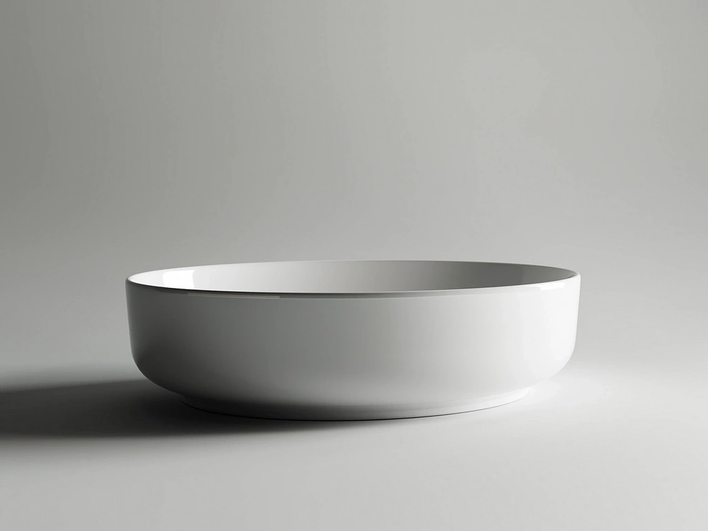 Раковина накладная Ceramicanova Элемент / Element 55x40x14 без перелива, овальная, белый — РАК010102 — фото 3