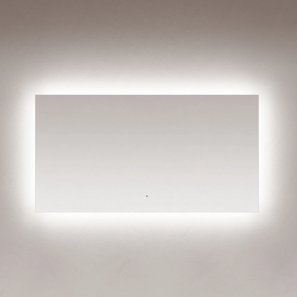 Зеркало Sancos Поле / Square 140x80 светодиодная подсветка 6000K, управление взмахом руки, диммируемая регулировка подсветки — ЗЕР010380 — фото 3