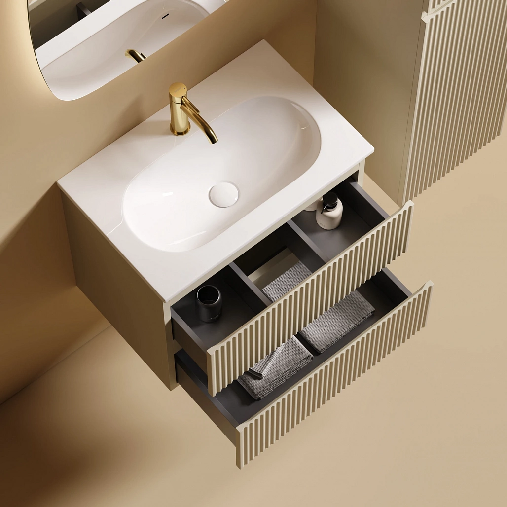 Раковина накладная Ceramicanova Калиста / Calista 61x39,5x12 без перелива, с отверстием под смеситель, прямоугольная, белый — РАК010013 — фото 6