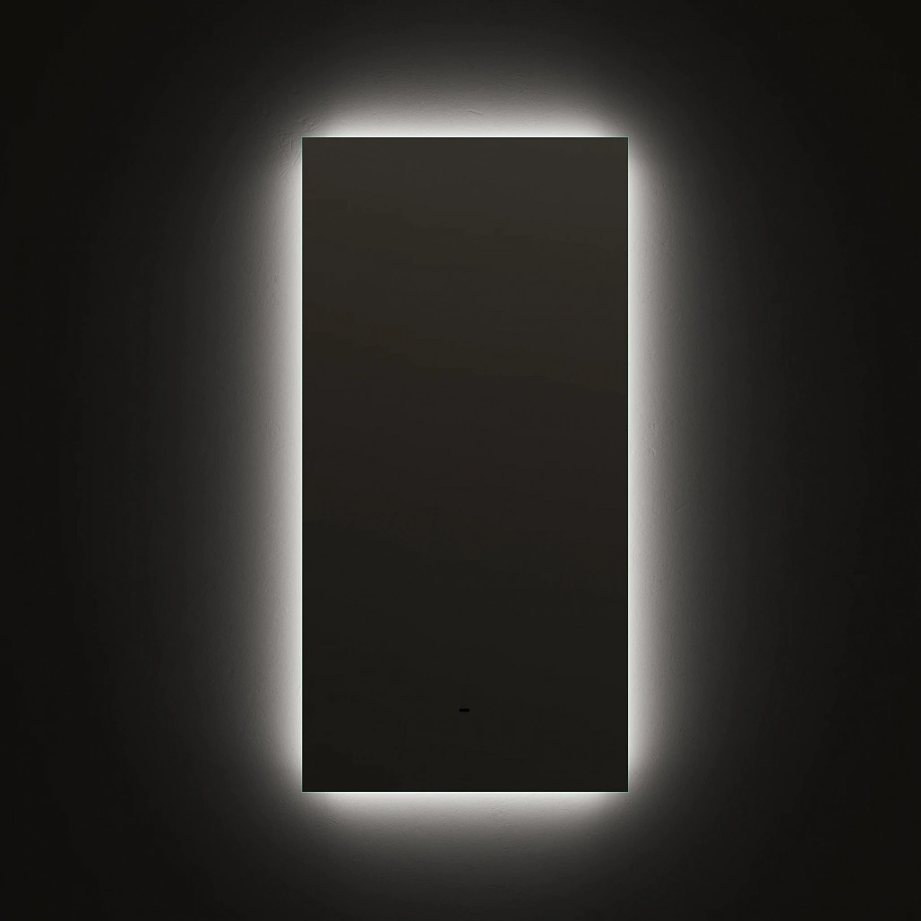 Зеркало Sancos Поле 2.0 / Square 2.0 40x80 светодиодная подсветка 2700K/4000K/5000K, антизапотевание, управление взмахом руки, диммируемая регулировка подсветки — ЗЕР010402 — фото 12